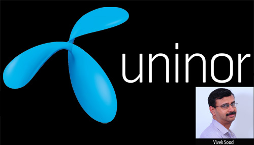 Uninor appointment of Anil Kumar