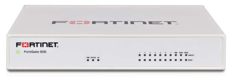 Fortinet FortiASIC SOC3 and FortiGate 60E series