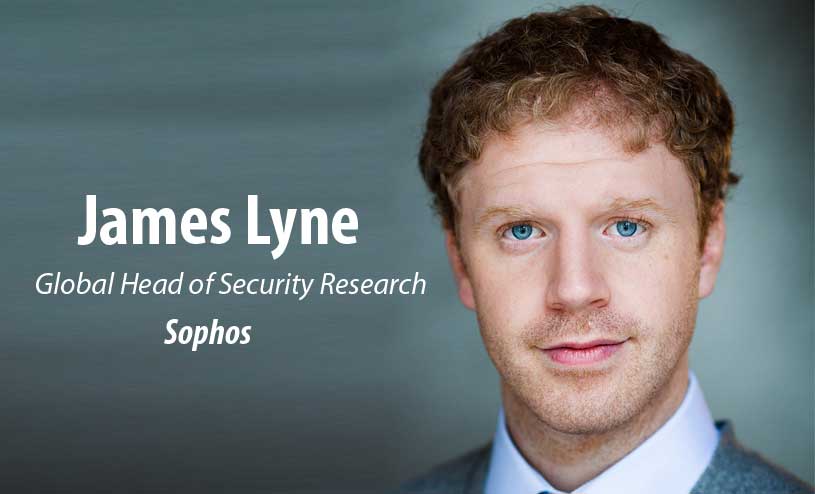 James Lyne, Global Head of Security Research, Sophos