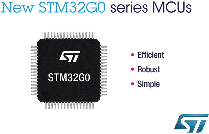 STM32G0 microcontrollers MCUs
