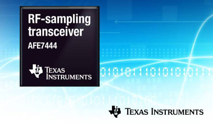 Texas Instruments RF-sampling transceivers