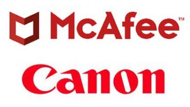 Canon and McAfee