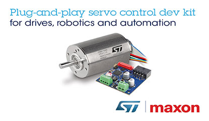 STMicroelectronics Collaborate with Maxon