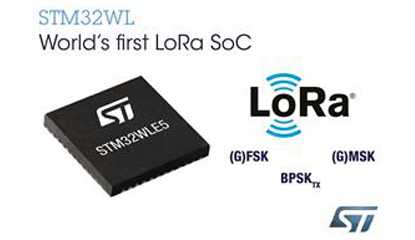 STMicroelectronics STM32 System-on-Chip Accelerates Creation of Smart Devices