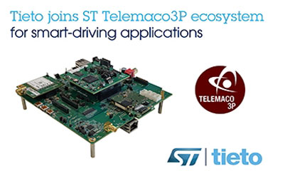Tieto and STMicroelectronics Partner to Develop Central Control-Unit