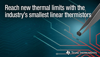 Texas Instruments Launches Smallest Linear Thermistors