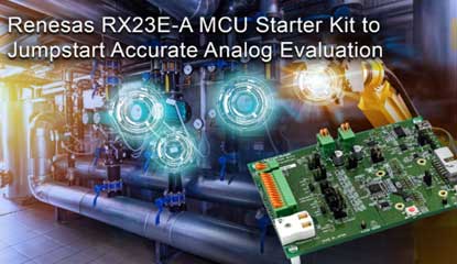 Renesas Introduces RX23E-A MCU Starter Kit
