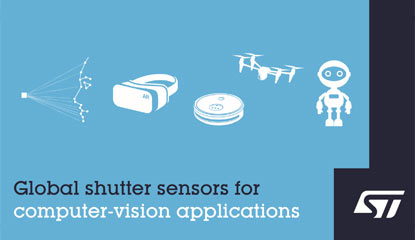 STMicroelectronics Introduces High-Performance Global-Shutter Image Sensors