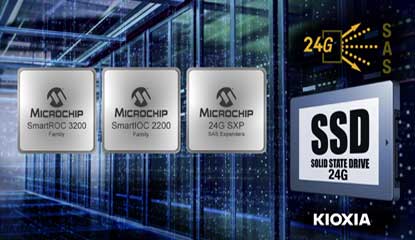 Microchip and KIOXIA America Complete 24G SAS Testing