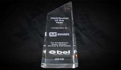 Mouser Electronics Honored  by Bel Fuse