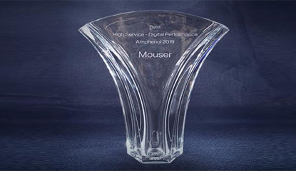 Mouser Electronics Receives Award from Amphenol Corporation