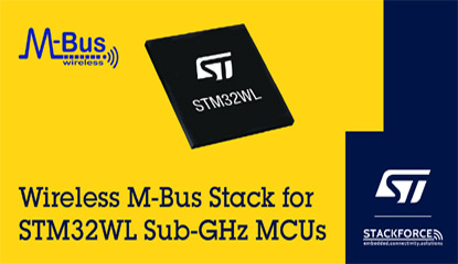 STMicroelectronics Introduces wM-Bus Stack for Smart Metering
