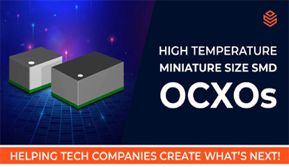 Suntsu Introduces High Temperature Miniature Size SMD OCXO