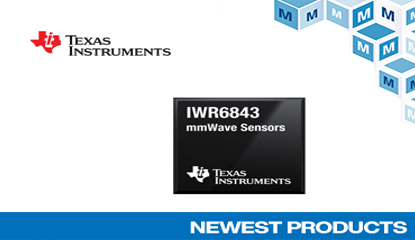 Mouser Electronics Stocks TI IWR6x mmWave Sensors