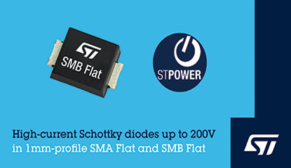 STMicroelectronics Presents its New Schottky Diodes