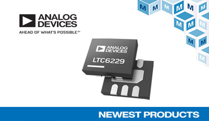 Mouser Now Offering LTC6228 and LTC6229 Op Amps