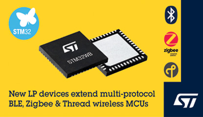 STMicroelectronics Diversifies STM32WB Dual-Core Wireless MCUs