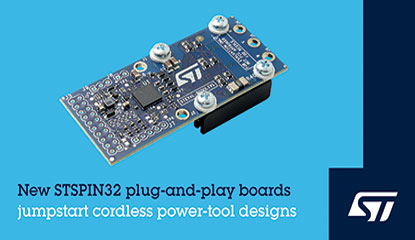 STMicroelectronics Introduces Plug-and-Play STSPIN32 Prototype Boards
