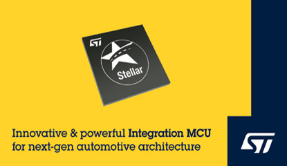 STMicroelectronics Presents Stellar Automotive Microcontrollers (MCUs)
