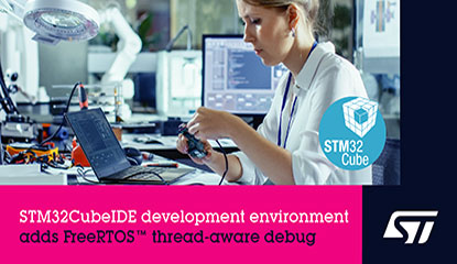 STMicroelectronics’ FreeRTOS™ for STM32CubeIDE Development Environment