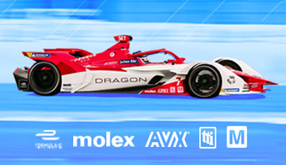 Mouser Allies with DRAGON / PENSKE AUTOSPORT Formula E Team