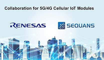 Renesas and Sequans Extend their 5G Partnership