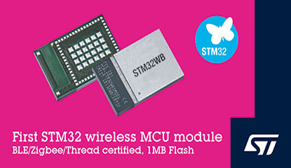 STMicroelectronics’ First STM32 Wireless Microcontroller Module