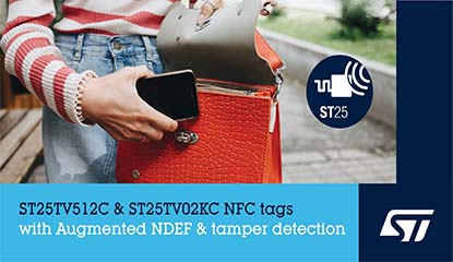 New Type-5 Tags for NFC Operations at STMicroelectronics