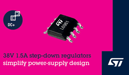 STMicroelectronics Presents  L6981 Synchronous Step-down Regulators