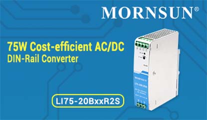MORNSUN Unveils New AC-DC DIN-Rail Converter