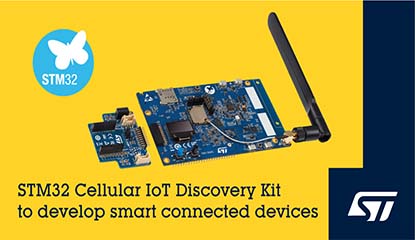 STMicroelectronics’ New Cellular IoT Discovery Kit