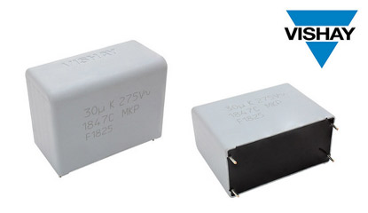 Vishay’s Polypropylene AC Filtering Film Capacitors