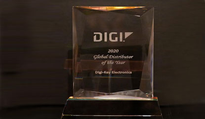 Digi-Key Honored as the Global Distributor of the Year
