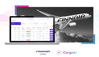 Finnair Cargo Picks CargoAi to e-Market Worldwide Offering
