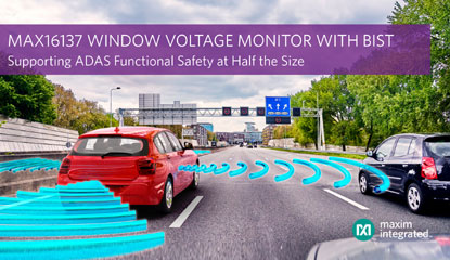 Maxim Launches Automotive Window Voltage Monitor
