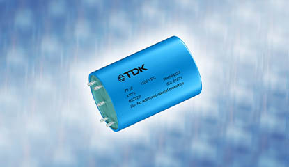 TDK Releases New Compact DC-link Capacitors Series