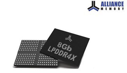Alliance Memory’s 8Gb LPDDR4X SDRAM