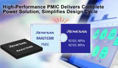 Renesas Unveils New Highly Integrated PMIC