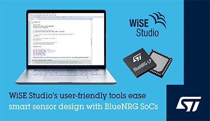 STMicroelectronics Unveils New IDE WiSE Studio
