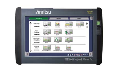 Anritsu Adds Time Error PTP Wander Function with MT1000A
