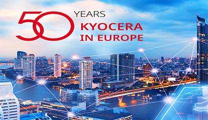 Kyocera Celebrates 50 Year Anniversary in Europe