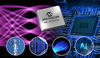 Microchip Releases Compact 1.6T Ethernet PHY