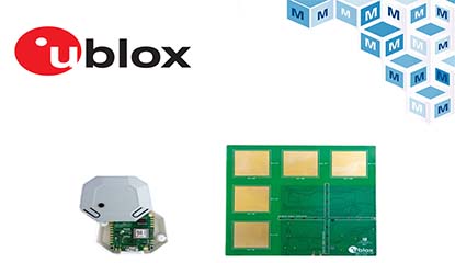 Mouser Offers u-blox XPLR-AOA-1 Explorer Kit
