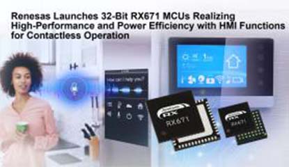 Renesas Unveils New RX Family MCUs for Contactless Operations
