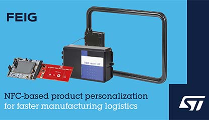 STMicroelectronics, Feig Develop Contactless Logistics System