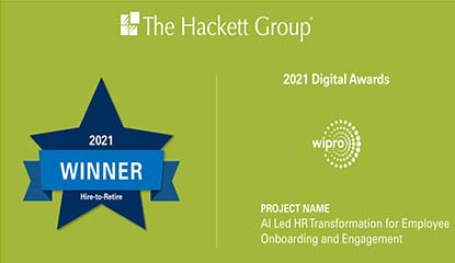 Wipro Receives The Hackett Group’s 2021 Digital Award