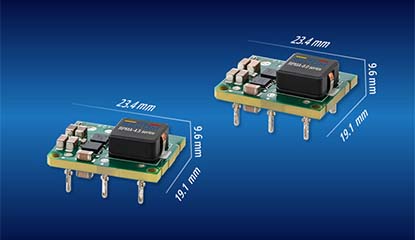RECOM Offers 4.5A and 8A Buck Converters