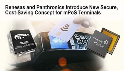 Renesas & Panthronics Unveil New Design for mPoS Terminals