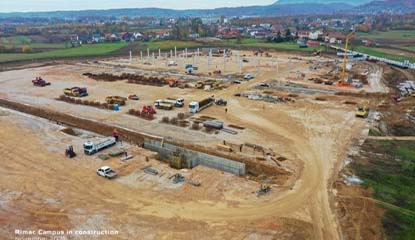 Rimac Begins Campus Construction in Croatia
