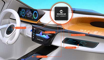 Microchip Unveils New maXTouch Touchscreen Controller